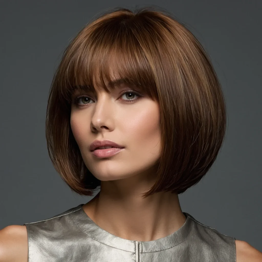 Sculpted/Interior-Layered Bob