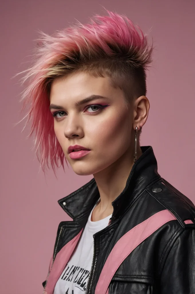 Leonardo Kino XL Halfmullet halfshag haircut shullet with unev