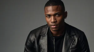 Leonardo Kino XL Portrait of a stylish Black man with a clean