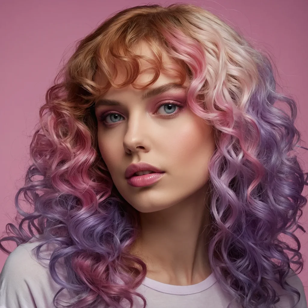 Candy‑Coated Curls