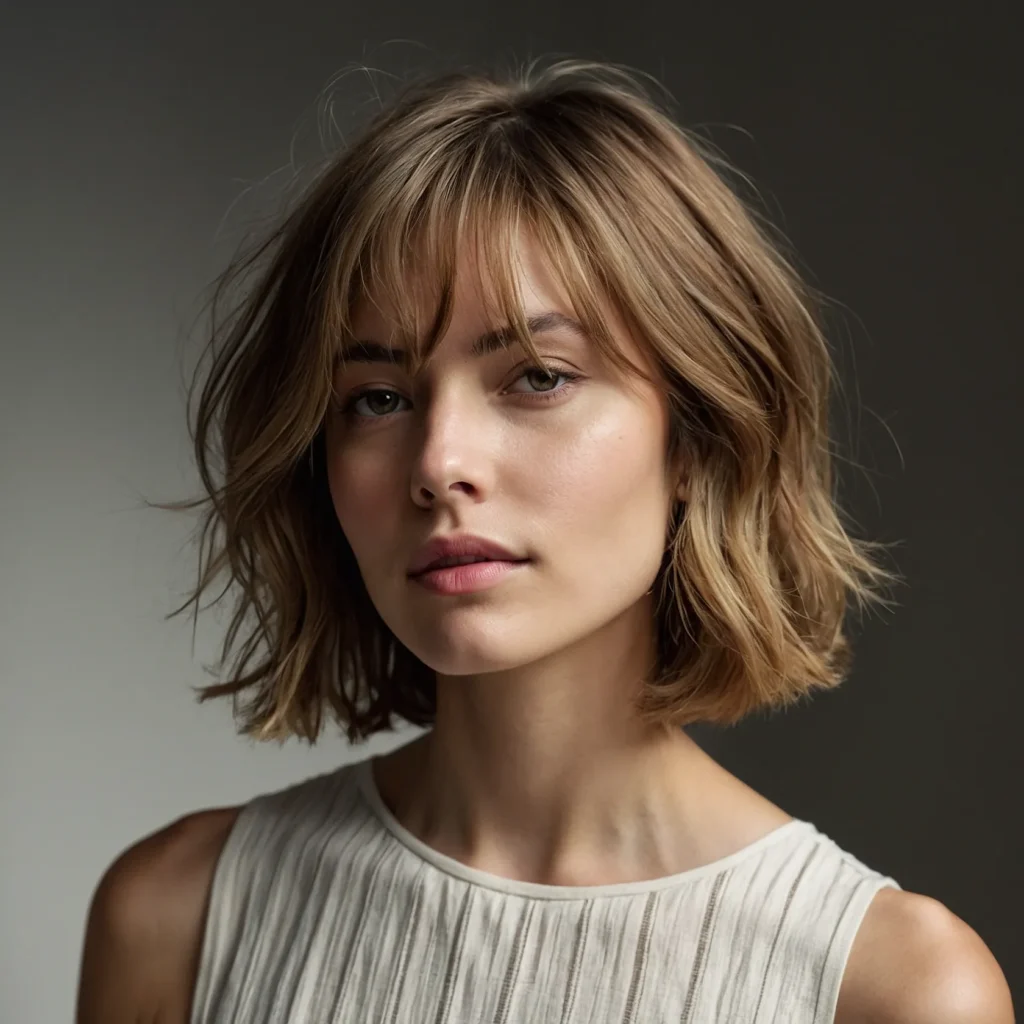 Airy Collarbone Bob