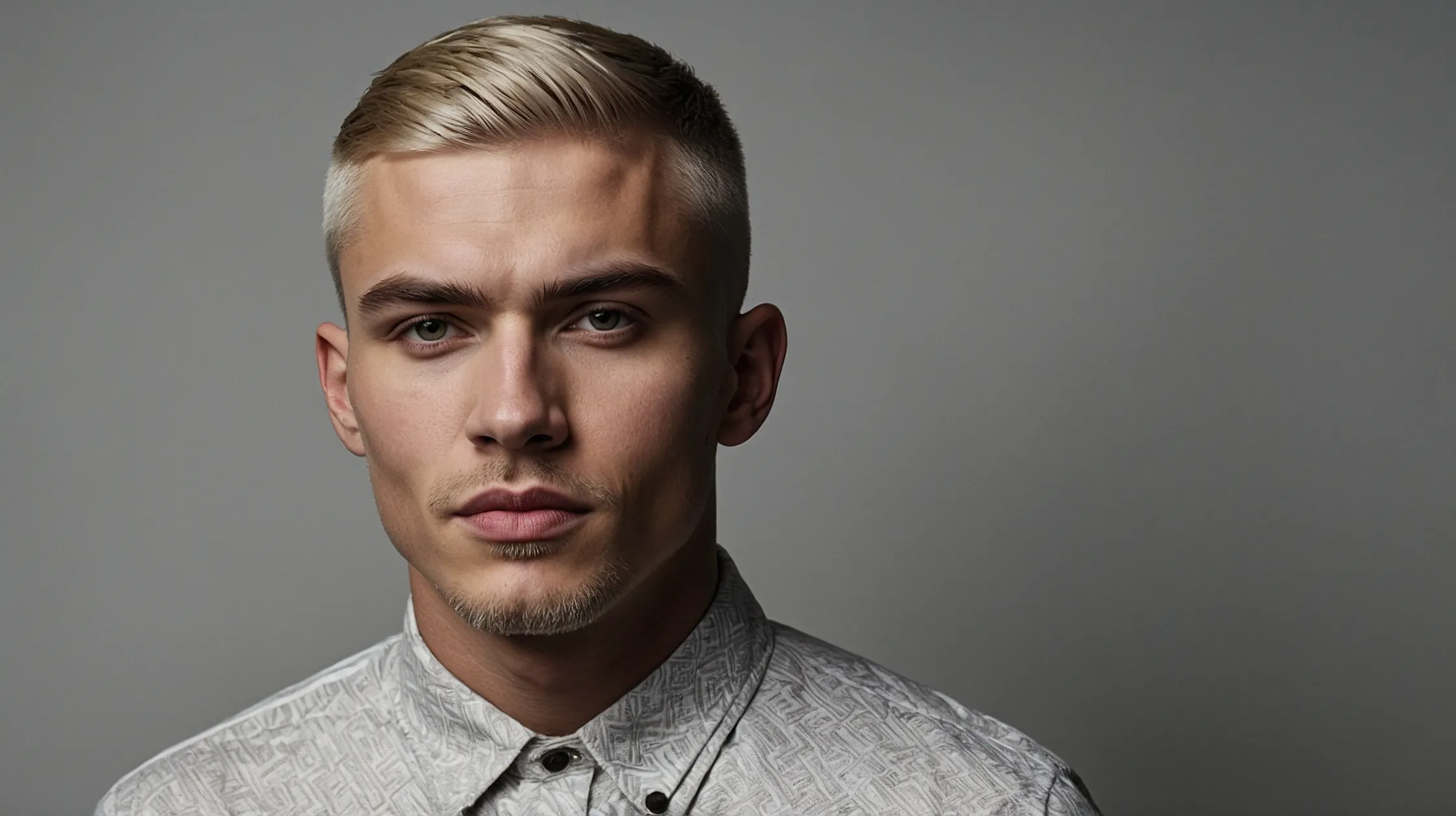 Leonardo Kino XL Realistic portrait of a stylish white man wit