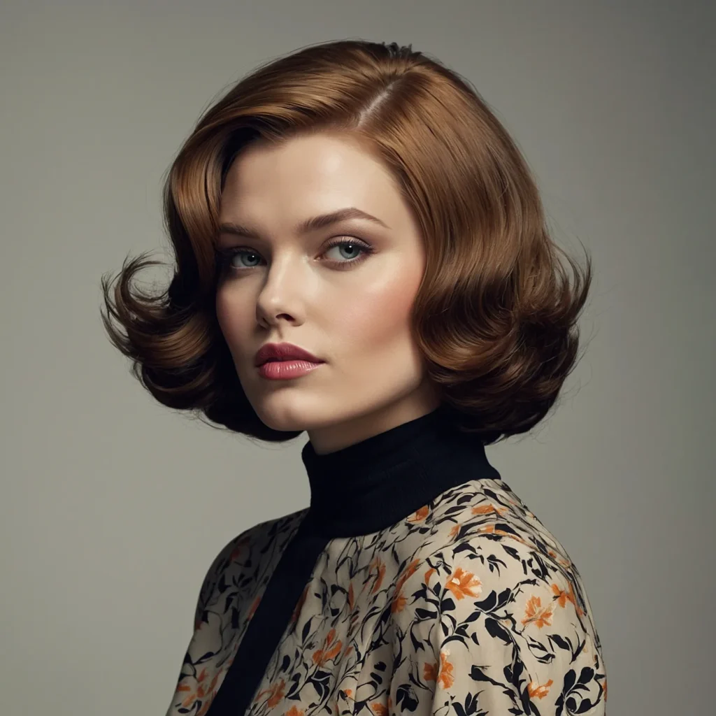  Flipped-Out Sideswept Bob