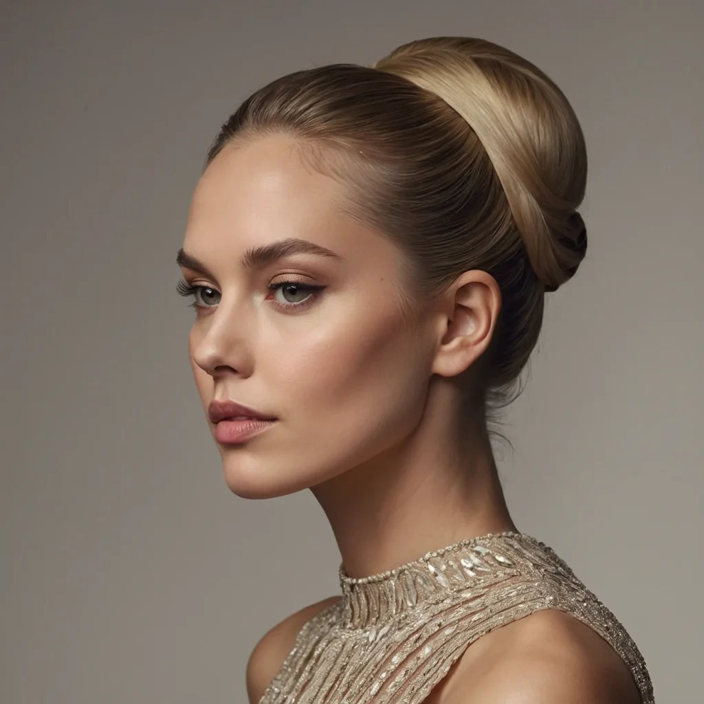Sydney Sweeney – Elegant Updo