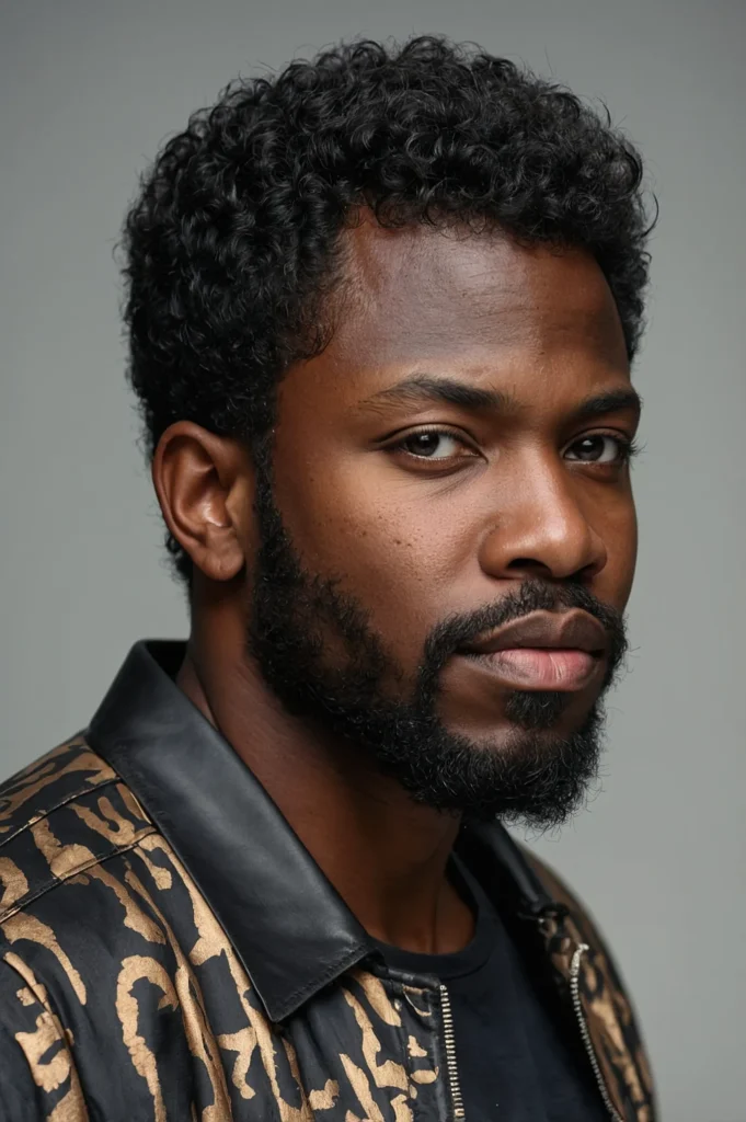 LineUp PixieA Black man with a short afro top