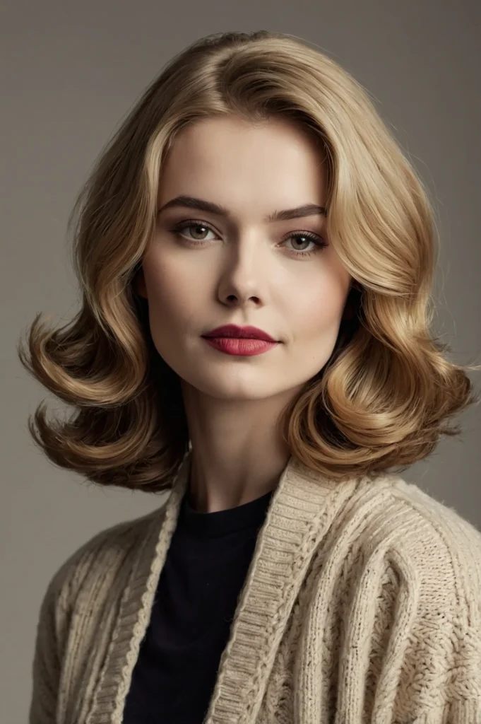 ShoulderLength Hair with Flip EndsMediumlengt