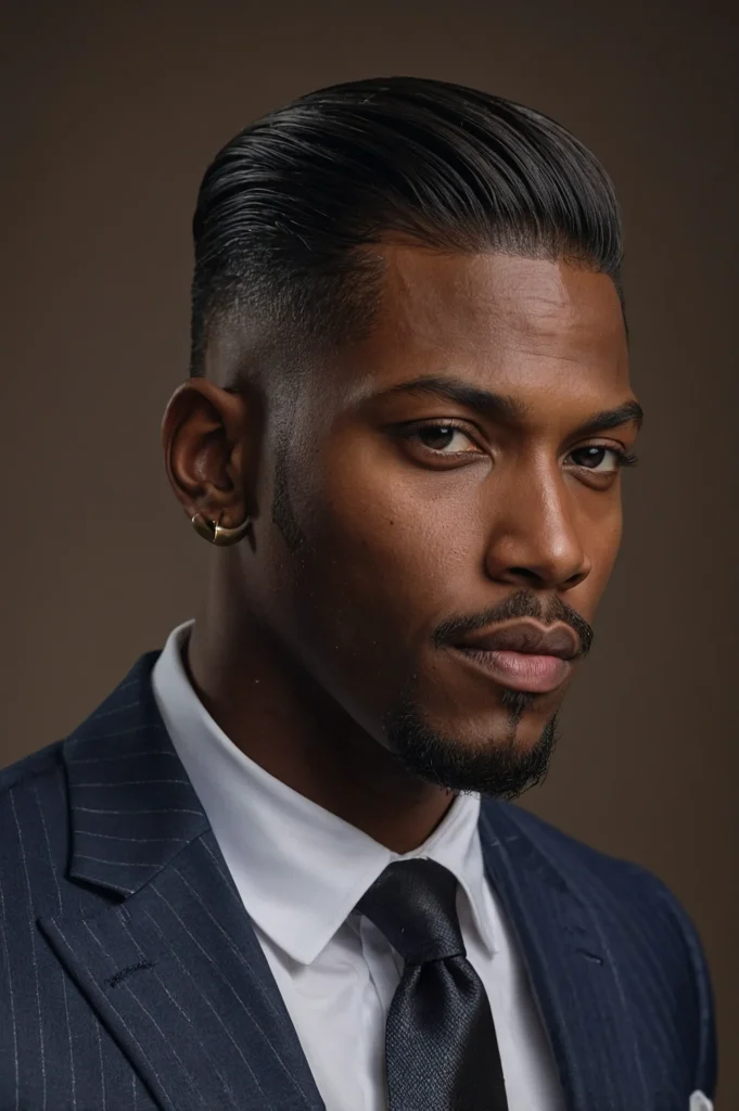 SlickBack PixieA Black man with a slickedback