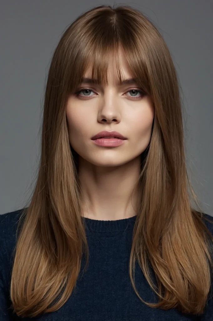 TonedDown Back Layered FrontModel with long s