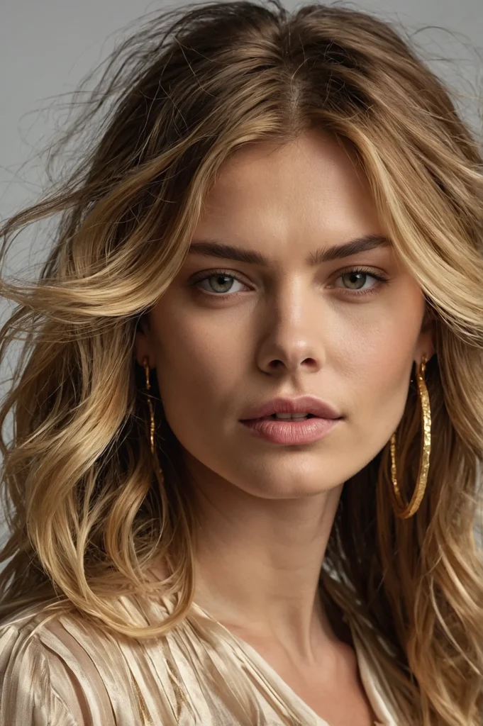 Tousled Long LayersLong hair with subtle laye