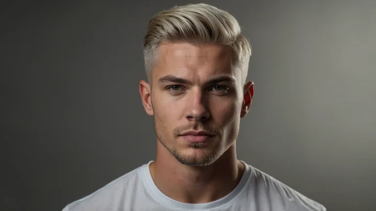 Leonardo Kino XL Portrait of a confident white man with a mode ()