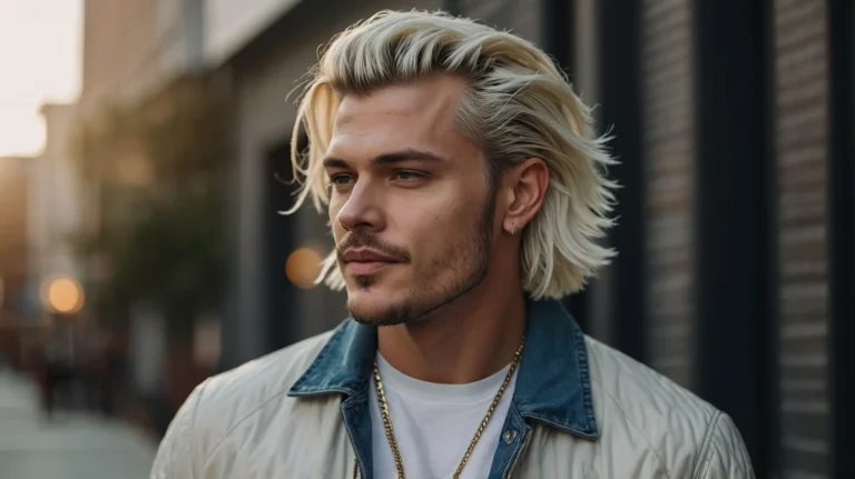 Leonardo Kino XL Portrait of a stylish white man showcasing a