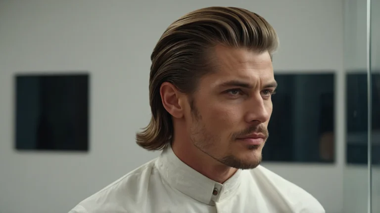 Leonardo Kino XL Portrait of a stylish white man with mediumle ()