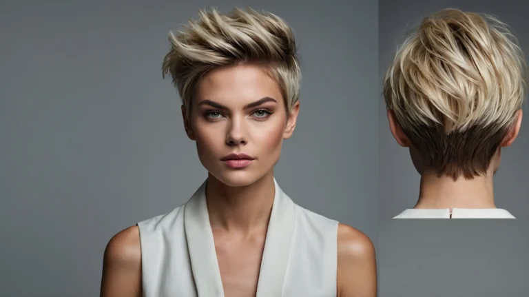 Leonardo Kino XL White woman with a modern genderneutral hairs