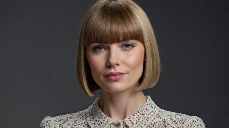Leonardo Kino XL A confident white woman styled with modern bl
