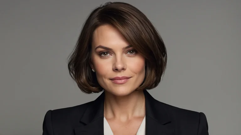 Leonardo Kino XL A confident white woman with glowing skin and ()
