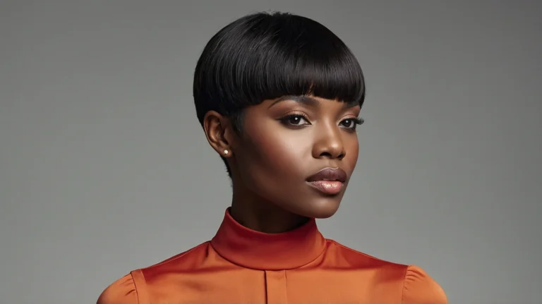 Leonardo Kino XL Highquality feature hairstyle image of a Blac ()