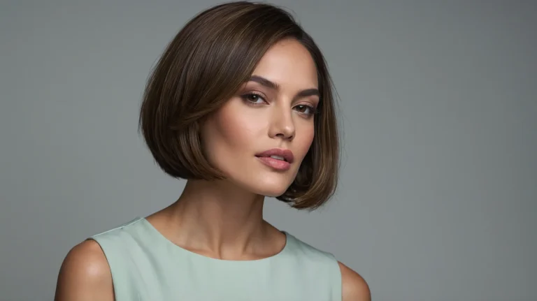 Leonardo Kino XL A stylish woman with a chinlength bob haircut