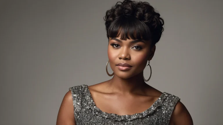 Leonardo Kino XL Black woman with trending French bangs h