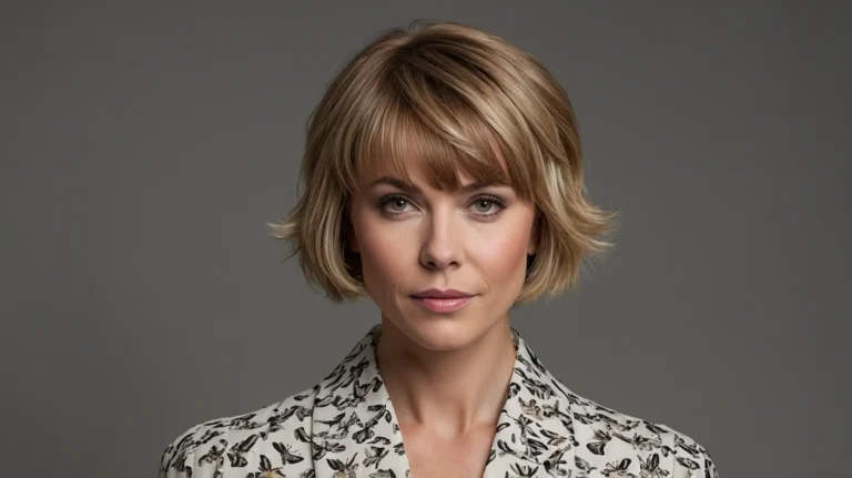 Leonardo Kino XL Confident white woman with butterfly haircut