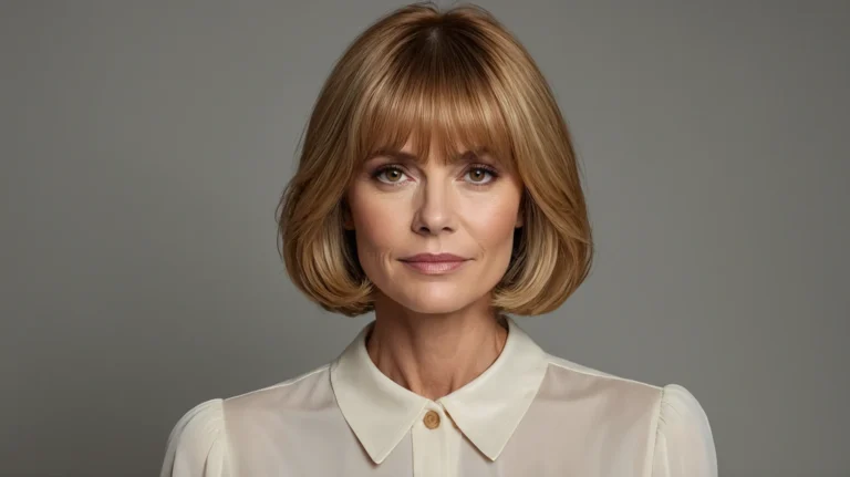 Leonardo Kino XL White woman with youthful agedefying hairstyl