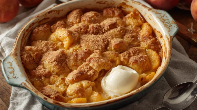 peach cobbler recipe ()