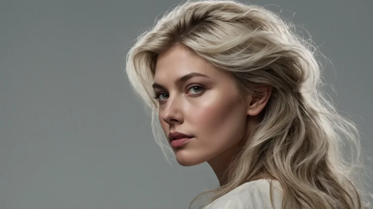 Leonardo Kino XL A hyperrealistic portrait of a white woman wi