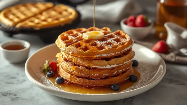 vegan waffle recipe