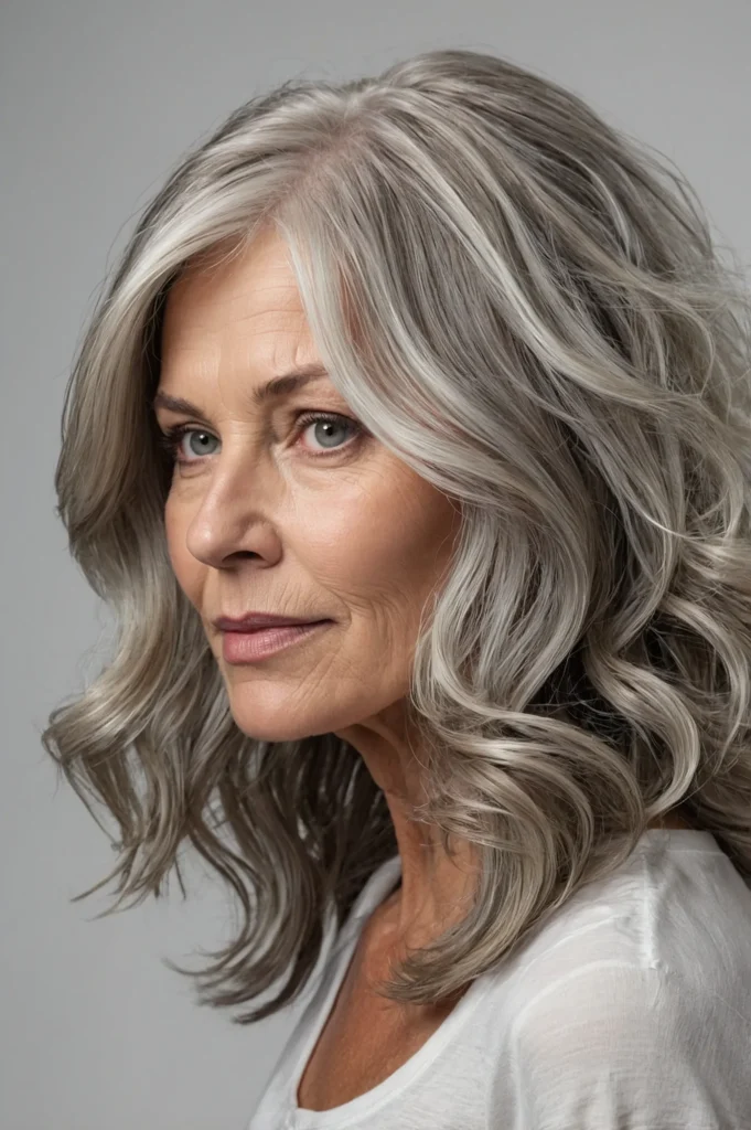 Long Layered WavesUltrarealistic long layered