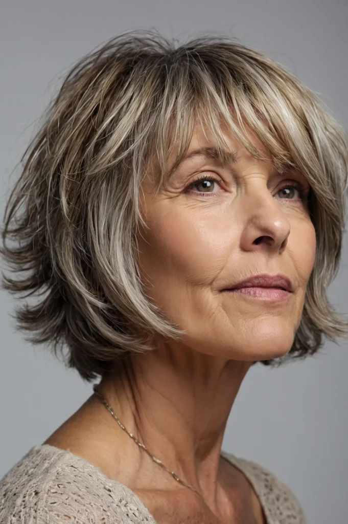 Shaggy Bob Modern ShagUltrarealistic shaggy