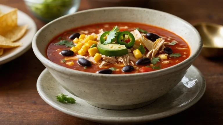 chicken tortilla soup recipe crock pot