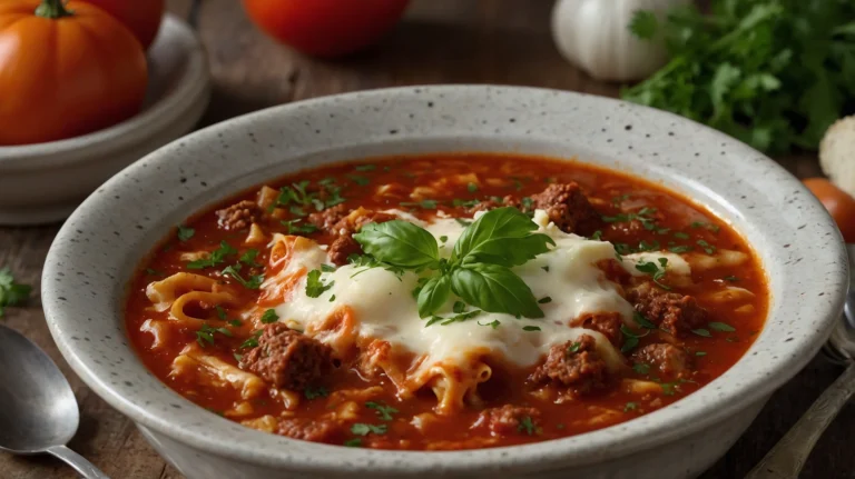 lasagna soup recipe crock pot
