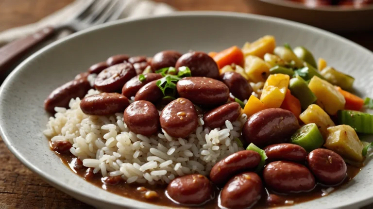 red beans and rice recipe with sausage