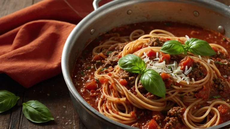 spaghetti sauce recipe with canned tomatoes