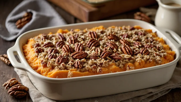 sweet potato casserole recipe with pecans