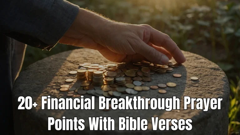 + Financial Breakthrough Prayer Points With Bible Verses for Divine Provision and Debt Freedom