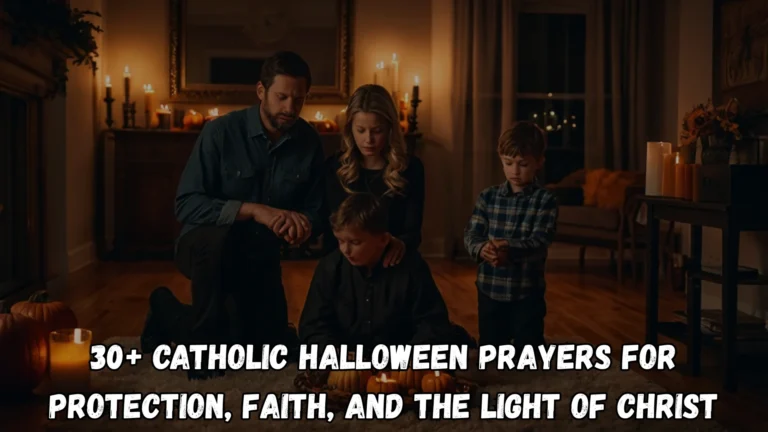 + Catholic Halloween Prayers for Protection Faith and the Light of Christ