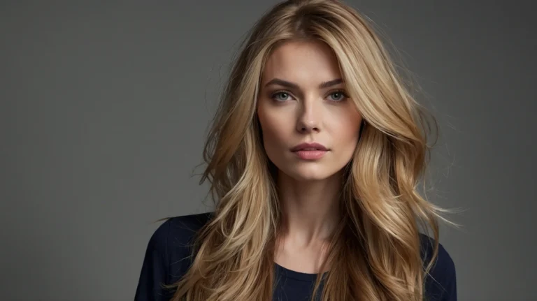 Leonardo Kino XL White woman with long layered hair soft side