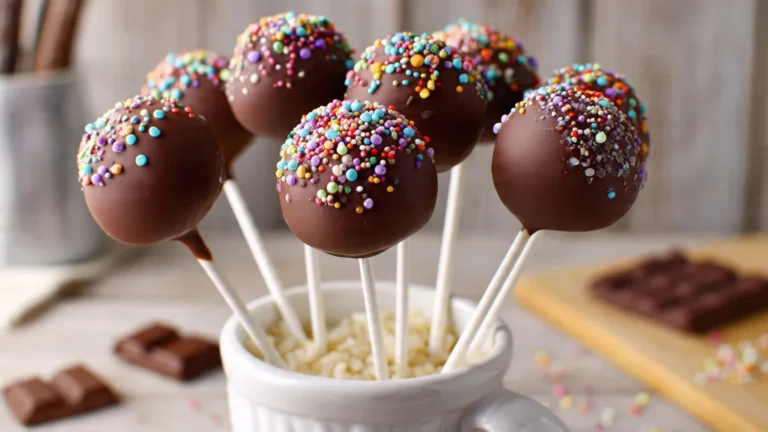 cake pop recipe chocolate
