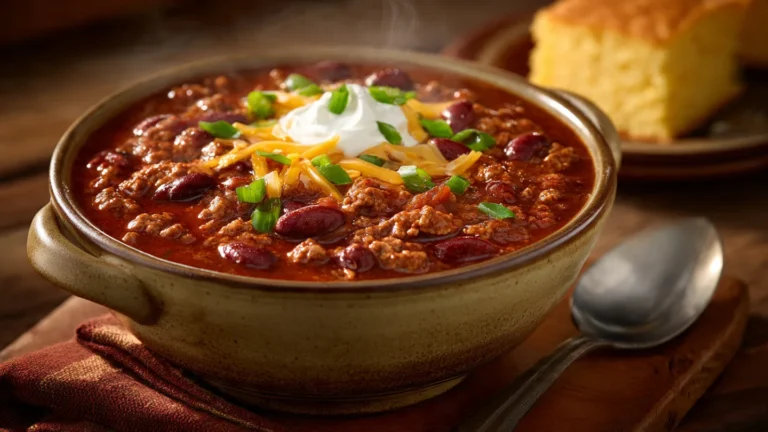 easy turkey chili recipe