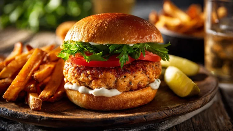 grilled turkey burger recipe