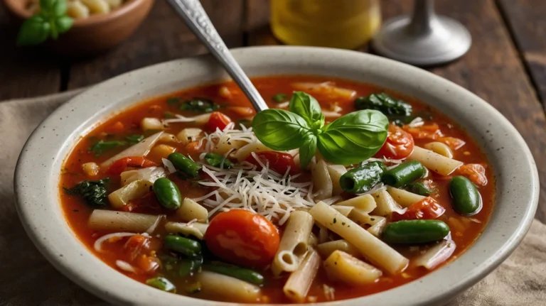 minestrone soup recipe