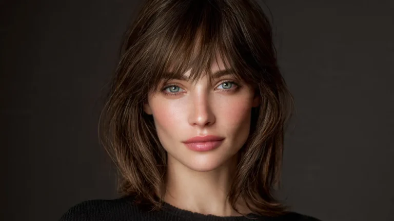 ultra realistic studio portrait of a white woman ()