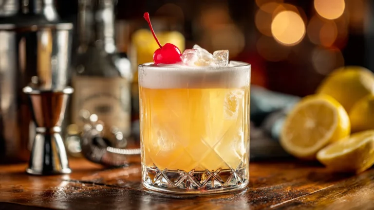 whiskey sour recipe with sweet and sour mix