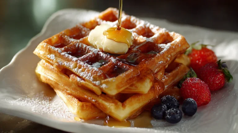 Belgian Waffle Recipe ()