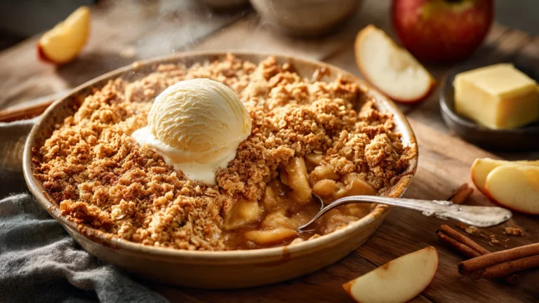 apple crumble recipe