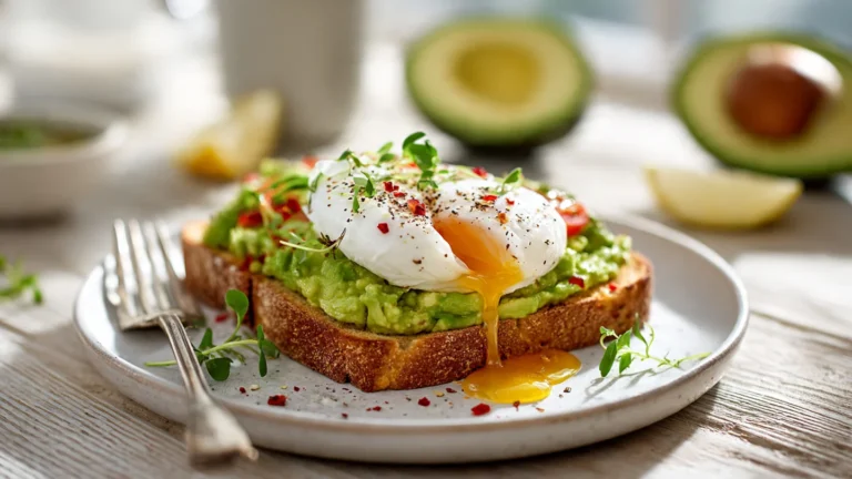 avocado toast recipe with egg