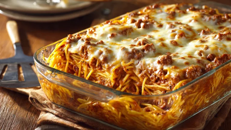 baked spaghetti recipe with ricotta