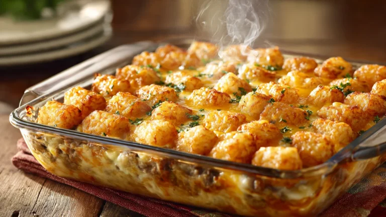 tater tot casserole recipe with chicken
