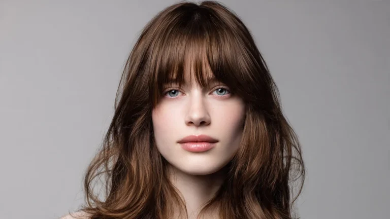 ultra realistic full hairstyle portrait of a white ()
