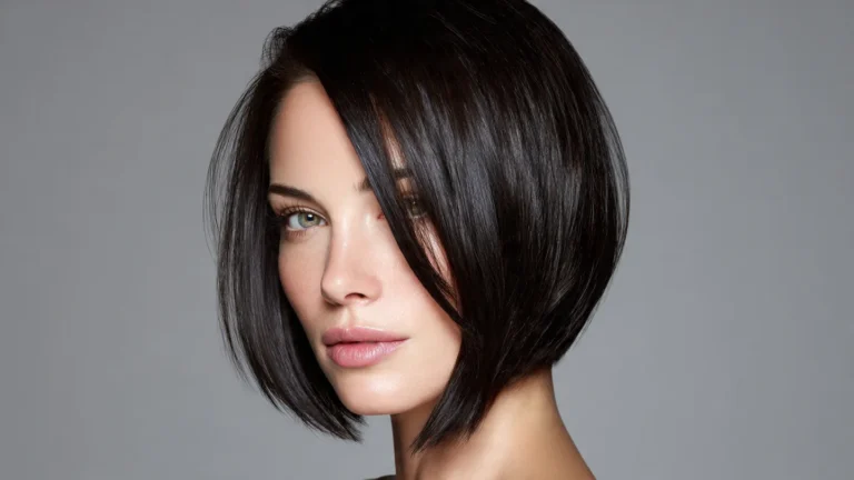ultra realistic editorial studio portrait of a white